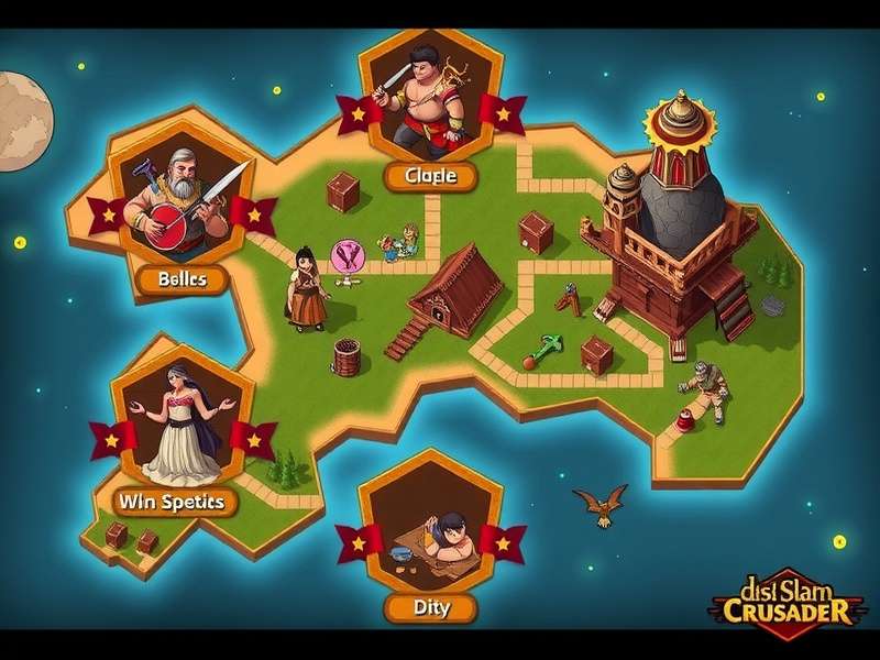 Desi Slam Crusader Game Map